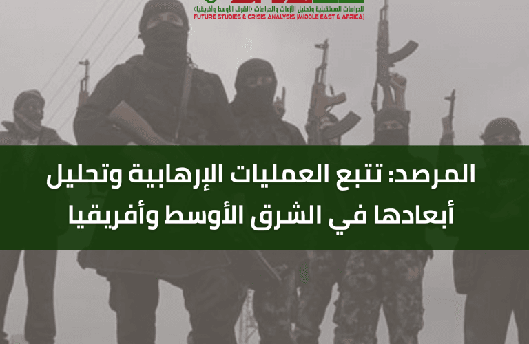 المرصد: تتبع العمليات الإرهابية وتحليل أبعادها فى الشرق الأوسط وأفريقيا (يناير 2024)